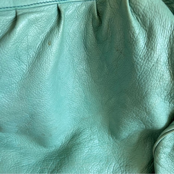 Mulberry Mitzy Medium Hobo Crossbody Messenger Emerald Pebbled - Picture 7 of 15